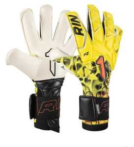 Gants de gardien de but en cuir coupe personnalisée poignée en latex de football en gros poignée en cuir et latex confortable pour les sports de plein air - Product Image 6