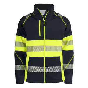 Chaqueta de Seguridad Reflectante de Alta Visibilidad, Impermeable, de Poliéster, para Trabajo de Clase 2, con Descuento por Volumen - Product Image 1