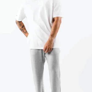 Otoño Invierno cordón grueso forro polar sólido 2023 diseñador moda High Street pantalones de chándal pesados - Product Image 6