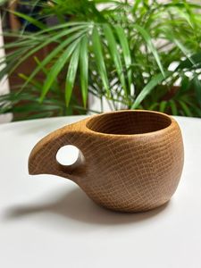 IMPORTANTE Taza de té de madera natural de madera para vino, café, agua, Bebidas frías calientes, taza para beber, taza de té de madera de estilo japonés - Product Image 6