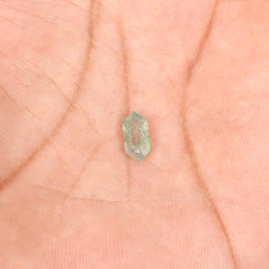 "Moss Agate Hexagon Cut 10x5mm 1,20 Cts Cuentas sueltas de piedras preciosas para la fabricación de joyas" - Product Image 5