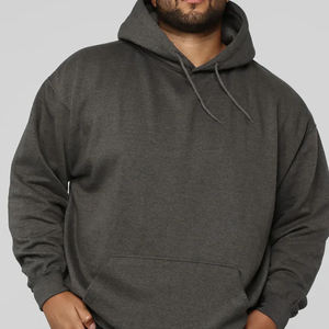 High Quality Comfortable Hem Hoodie For Men Drop Shoulder Latest Design OEM Solid Color Men's <b>Trendy</b> Winter Collection <b>Hoodies</b> - Product Image 6