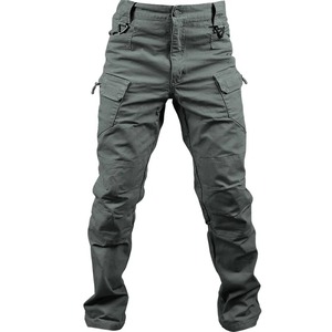 Pantalones Tácticos Rectos de Lona Elástica 97% Poliéster/Nailon para Hombre, Pantalones Cargo Góticos Casuales para Senderismo y Campamento al Aire Libre con Muchos Bolsillos 12 - Product Image 4
