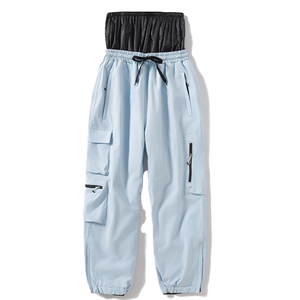 OEM Low MOQ Unisex Wholesale Custom Manufacturer Windproof Breathable Baggy Ski Pants <b>Overall</b> Snowboard Ski Warm Wear Supplier - Product Image 5