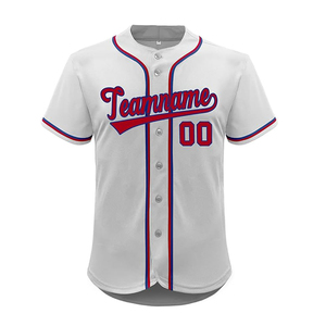 Camisetas de Béisbol y Softbol con Logotipo Personalizado, Camisetas de Béisbol con Botones, Camisetas de Béisbol Cosidas Personalizadas Baratas, Camiseta Transpirable - Product Image 3