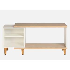 Console TV moderne Yemon finition naturelle pour téléviseurs jusqu'à 32 "pour salon - Product Image 4