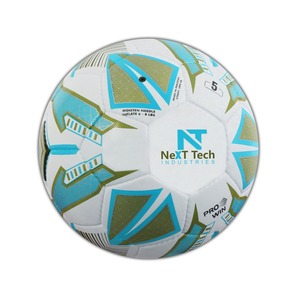 Balón de entrenamiento de fútbol de Next Tech Industries, material de PU para fines de entrenamiento con diseño personalizado y logotipo personalizado - Product Image 5