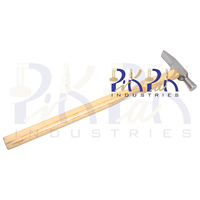 Martillo de estilo francés/suizo de cabeza de 70mm para fabricación de relojes, herramienta de reparación de joyas, cara plana para trabajo de banco, remachado DIY OEM