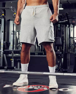 Short de plage avec logo personnalisé pour hommes, poche en maille d'été respirante, ceinture élastique de confort sportif à séchage rapide, vente en gros de short - Product Image 6