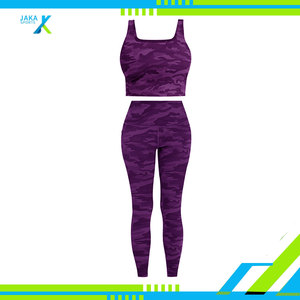 Ensemble d'entraînement deux pièces Leggings de levage des fesses pour femmes haut pour soutien-gorge de sport Shorts de gymnastique Yoga Athletic Pilates Activewear respirant - Product Image 2