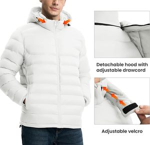 Classic Quilted Puffer <b>Jacket</b> Lightweight <b>Packable</b> Winter Coat Wholesale - Product Image 2