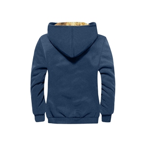 Mens Vintage Winter Bomber <b>Jacket</b> Canvas 100% Cotton Breathable Windproof Detachable Hood <b>Fleece</b> <b>Lining</b> Stand Collar Zipper - Product Image 5