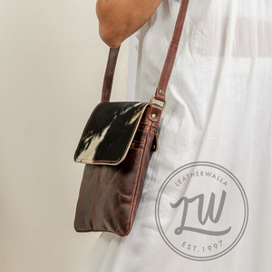 LW 2024 <b>Unique</b> Vintage 100% Genuine Leather Sling Bag Single Handle Handcrafted Dress for Ladies for Summer - Product Image 1