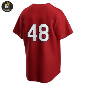 Vente en gros de nouveaux maillots de baseball personnalisés de haute qualité pour hommes uniformes sportifs en polyester imprimé pour adultes Service OEM compétitif - Product Image 2