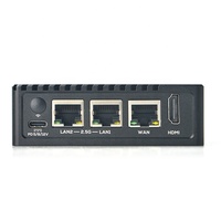 Carte de développement NanoPi R5S-LTS avec 32 Go EMMC, mini routeur open-source en boîtier métallique (en option)