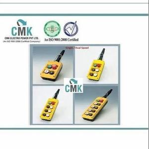 CMK สถานีจี้ปุ่มกดแบบอุตสาหกรรมสำหรับ IP65เครน EOT ตัวเครื่องพลาสติกล็อคแบบปลดล็อคเพื่อใช้งานหนัก - Product Image 5