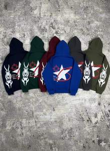 Sudadera con Capucha Gris Carbón de Alta Densidad, Personalizada con Logotipo, Unisex, Estilo Urbano, Corte Regular, 400GSM, para Invierno - Product Image 6