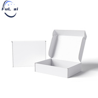 Boîte d'expédition postale en carton couleur imprimée sur mesure, emballage en papier, boîte d'expédition en carton ondulé pour vêtements