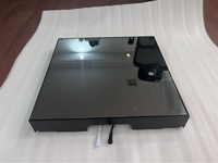 Personnaliser 50x50cm 60x60cm Abyss 3D + Arc-en-ciel Effet lumineux Led Dance Floors Abs Verre Trempé Haute Luminosité Brique Lumières