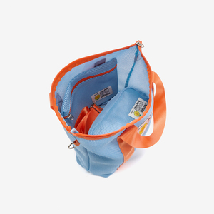 <b>Foldable</b> Mesh Cosmetic <b>Bag</b> Zipper Closure Customized Color Logo Customized Service Shops Outdoor Use Medium 30-50cm Double Top - Product Image 3
