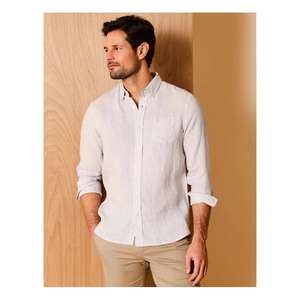 Camisa Casual Elegante para Hombre, Perfecta para el Trabajo Profesional o Reuniones Sociales, con Ajuste Cómodo y Aspecto Elegante - Product Image 6