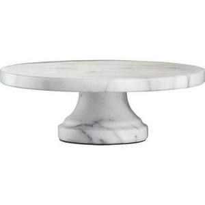 Mud Pie Marble Pedestal Cake Serving Stand Gold 2024 Soporte de pastel de mármol de nuevo diseño con soporte de metal Cupcakes & Pizza - Product Image 5