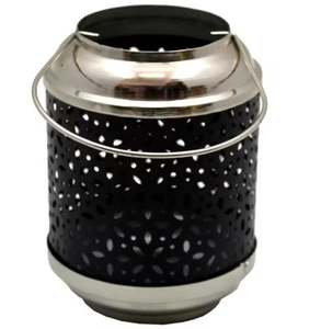 เชิงเทียนเหล็กที่ขายดีที่สุดมีเอกลักษณ์ดีไซน์ทันสมัยโคมไฟชุบนิกเกิลทำด้วยมือคุณสมบัติที่กำหนดเองของตกแต่งบ้าน - Product Image 1