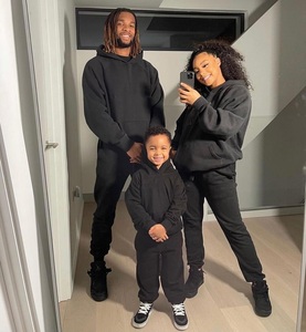 Knitted Breathable Hoodie and <b>Pants</b> Set For Men OEM Custom Tracksuit Two Piece Sweatshirt <b>Suit</b> Comfortable Casual Wear - Product Image 2