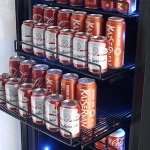 Nouveau refroidisseur de boissons professionnel Cesinali de 24 pouces, qualité industrielle, acier inoxydable, garantie de 2 ans, réfrigérateur à vin - Product Image 4