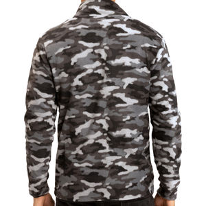 OEM personnalisé 100% coton polaire quart 1/4 demi-fermeture éclair pull tricoté pull personnalisé hommes chandails - Product Image 5