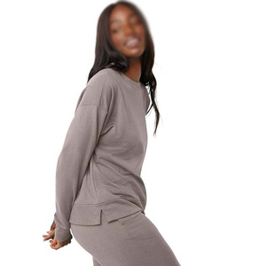 Sudadera con capucha de gran tamaño para Otoño e Invierno para mujer de talla grande, sudadera transpirable con mangas largas, nuevo diseño de Pakistán - Product Image 3