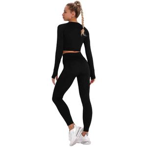 Ensemble de yoga tendance pour femmes, nouvelle arrivée, ensemble de yoga tendance pour femmes avec logo personnalisé, taille et couleurs, ensemble de yoga - Product Image 2