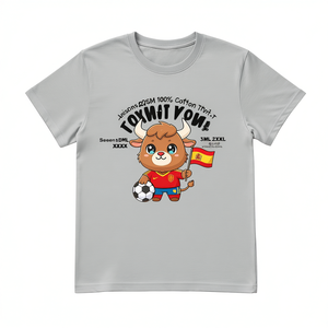 T-Shirt Unisex 210GSM 100% Cotone, Abbigliamento Casual Personalizzato, Disponibile nelle Taglie 3XL 2XL 1XL XXL XXXL, Tecniche di Stampa DTG Disponibili - Product Image 2
