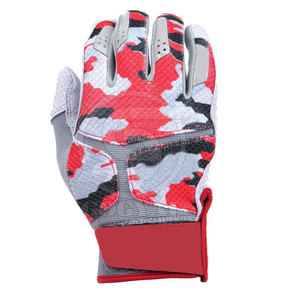Best Grade Leather Baseball Batting Gloves Camo Printed Unique Style Waterproof Full Finger Eco-Friendly - Product Image 4