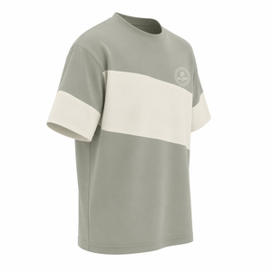Camiseta de Cuello Redondo para Hombre, Premium, Transpirable, Lavada, Lisa |   Camiseta de Estilo Urbano de Manga Corta, 100% Algodón, Tela de Lona Ecológica - Product Image 4