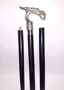 Bastón náutico de madera hecho a mano Vintage estilo antiguo palo mejor regalo para abuelos adecuado para personas mayores - Product Image 2