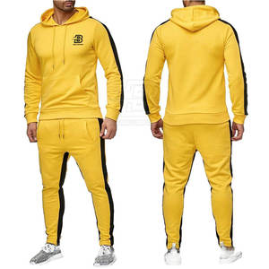 Vente en gros de survêtements pour hommes de qualité supérieure avec logo personnalisé survêtement pour hommes de style pull 100% survêtement en coton - Product Image 2