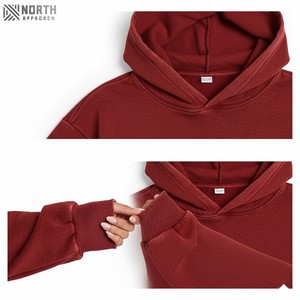 Prix de gros Mode Femmes Hoodies & Sweatshirts Conception Personnalisée Grande Taille Tricoté Femmes À Capuche Coton Hoodies Pour Femme - Product Image 6