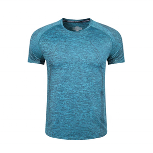 Camisetas informales de alta calidad de proveedor directo de fábrica para hombre, tela transpirable cómoda, logotipo personalizado, color para Tallas grandes - Product Image 2