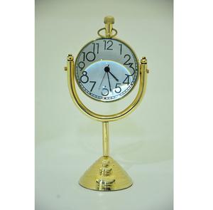2023 fait à la main Design moderne en laiton horloge de Table nautique intérieur décoratif maison bureau horloge de bureau quantité en vrac fabriqué en inde - Product Image 5