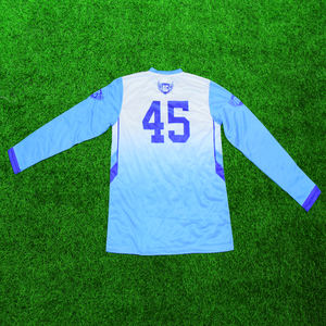 Camiseta de Baloncesto con Capucha de Manga Larga del Fabricante, Diseño Sólido, Transpirable, de Secado Rápido, 100% Poliéster, para Todas las Temporadas - Product Image 2