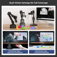 Hiwonder NexArm LeRobot VLA Brazo Robótico de 6 Ejes de Código Abierto para IA Incorporada y Desarrollo ESP32