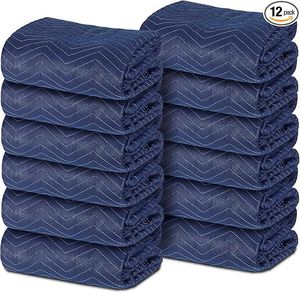 Manta de Mudanza Acolchada Ecológica de Poliéster/Algodón No Tejido de 80''x72'' de Avior, para Proteger Muebles - Product Image 3