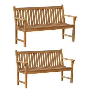 ม้านั่งในสวนพักผ่อนม้านั่งในสวนไม้สัก150ซม. ที่นั่งกลางแจ้งที่สะดวกสบายสำหรับรีสอร์ทสวนวิลล่าตรงจากโรงงาน - Product Image 4