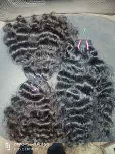 Vente en gros Extensions de cheveux humains brésiliens et indiens Remy vierges 100% Tissage non traité - Product Image 3