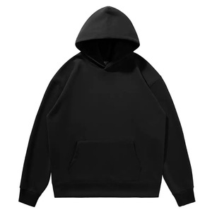Wholesale Heavyweight Cotton Winter Custom Logo Oversized Plain Blank Hoodies <b>Mens</b> <b>Pullover</b> Unisex Bulk Plus <b>Men's</b> Hoodies - Product Image 3