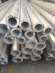 أنبوب معدني معدني بقطر كبير ، أنبوب ألومنيوم جانبي بأكسيد الألومنيوم غير ملحوم - Product Image 2