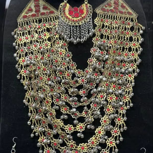 Ensembles de bijoux vintage Kuchi afghan à la mode pour femmes - Product Image 1