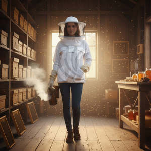 Traje de Apicultura Ventilado para Hombre y Mujer, Traje de Protección Contra Abejas - Product Image 3