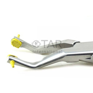 Pince dentaire professionnelle pour dissolvant de couronne en acier inoxydable pince à dents pointe en caoutchouc Extraction orthodontique Instruments médicaux - Product Image 3